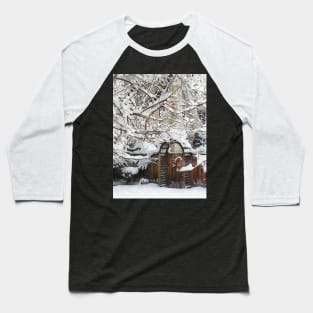 Garden Gate in Winter Baseball T-Shirt